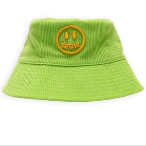 DREW House corduroy bucket hat  lime NEW
